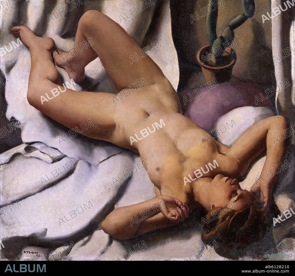 ROBERTO FERNÁNDEZ BALBUENA. DESNUDO SOBRE LA CAMA - 1932.