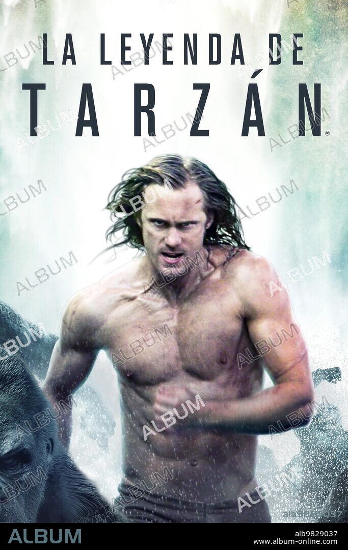 ALEXANDER SKARSGARD en LA LEYENDA DE TARZÁN, 2016 (THE LEGEND OF TARZAN), dirigida por DAVID YATES. Copyright Dark Horse Entertainment/Jerry Weintreub prod/Riche Prod/Vil.