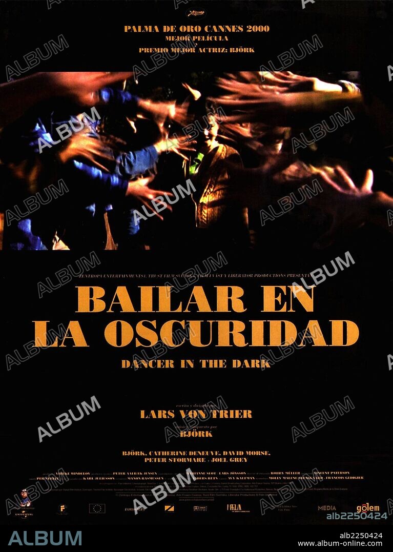 Poster of DANCER IN THE DARK, 2000, directed by LARS VON TRIER. Copyright UNIVERSAL.