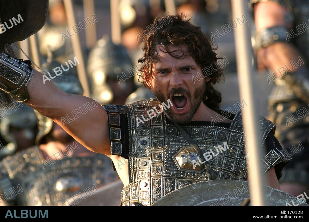 ERIC BANA dans TROY, 2004, réalisé par WOLFGANG PETERSEN. Copyright WARNER BROS. / MASI, FRANK.