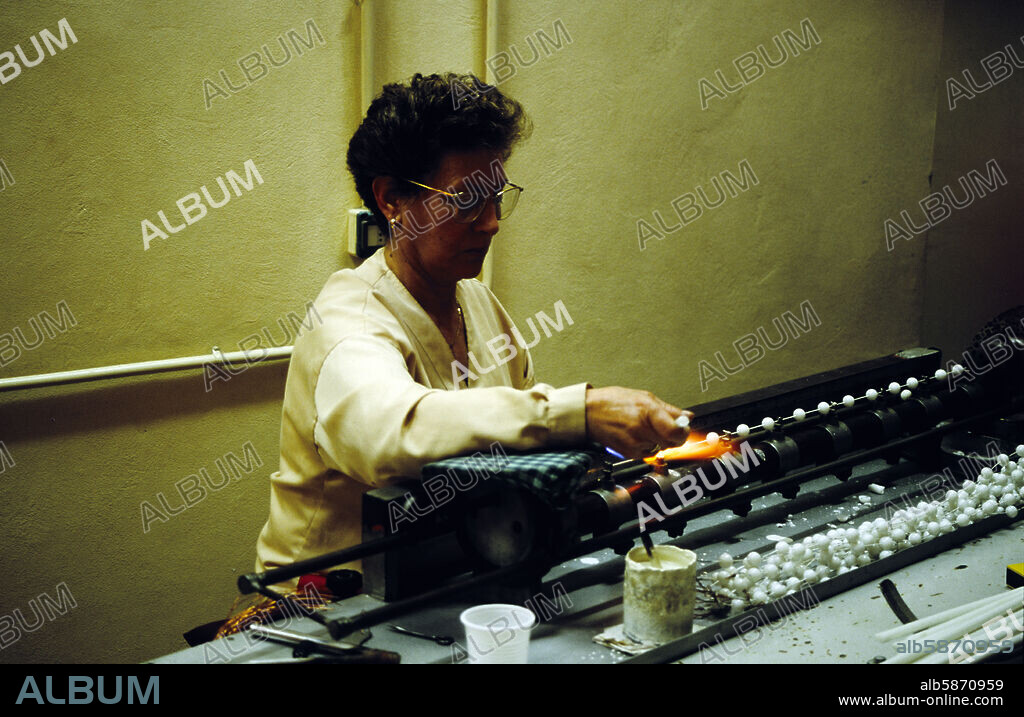 Manacor, artificial pearl factory "Majorica".