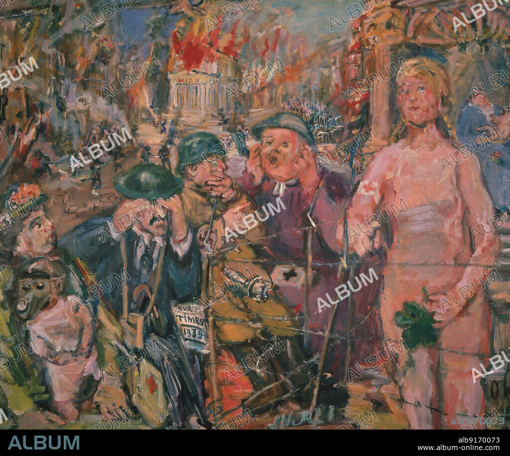 OSKAR KOKOSCHKA. Anschluss - Alice in Wonderland.
