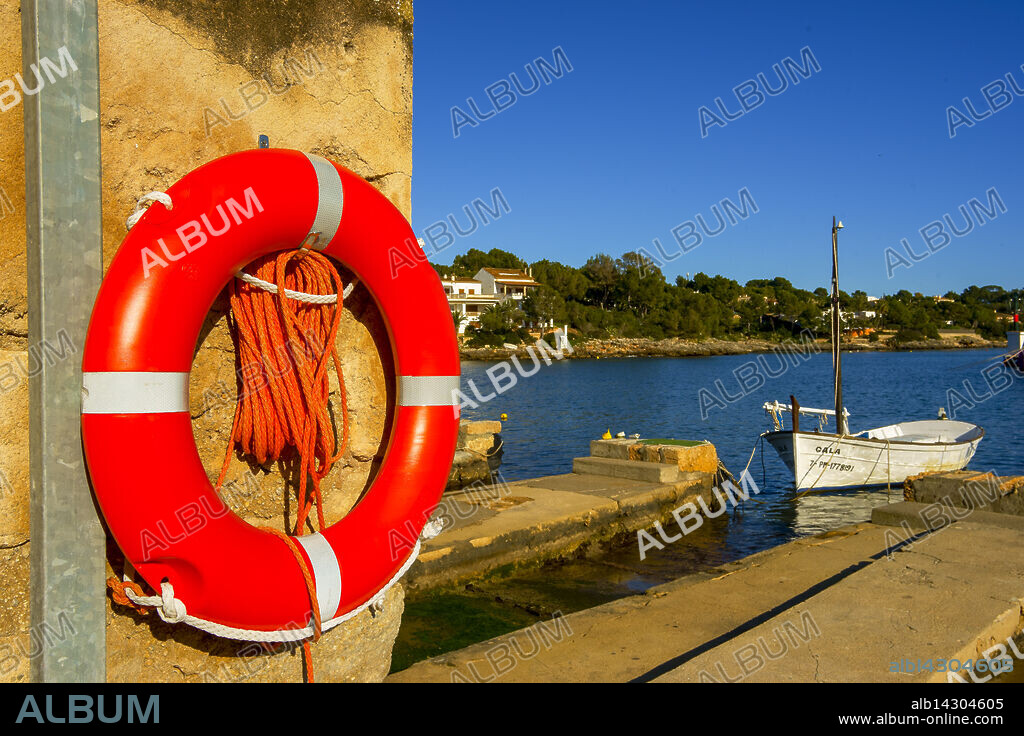 Porto Petro cove, Santanyí, Mallorca, Balearic Islands, Spain.