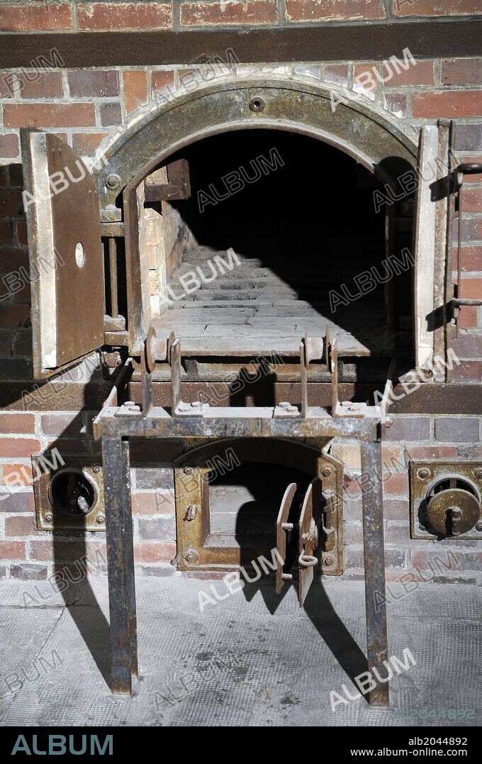 Dachau Concentration Camp. Nazi camp of prisoners opened in 1933. Crematorium. Germany.