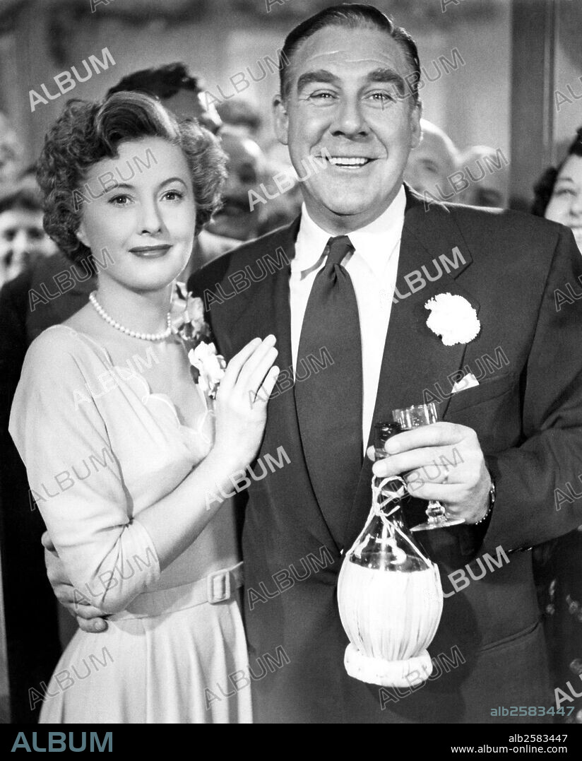 BARBARA STANWYCK y PAUL DOUGLAS en ENCUENTROS EN LA NOCHE, 1952 (CLASH BY NIGHT), dirigida por FRITZ LANG. Copyright RKO.