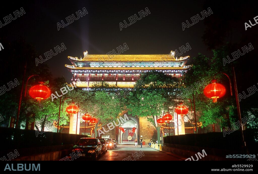 Construction of the first city wall of Chang'an (original name of Xi'an) began in 194 BCE and lasted for four years. The existing wall was started during the Ming Dynasty in 1370. It encircles a much smaller city of 14 square kilometres (5.4 sq mi). The wall measures 13.7 kilometres (8.5 mi) in circumference, 12 metres (39 ft) in height, and 15–18 metres (49–59 ft) in thickness at the base. Xi'an is the capital of Shaanxi province, and a sub-provincial city in the People's Republic of China. One of the oldest cities in China, with more than 3,100 years of history, the city was known as Chang'an before the Ming Dynasty. Xi'an is one of the Four Great Ancient Capitals of China, having held that position under several of the most important dynasties in Chinese history, including the Zhou, Qin, Han, Sui, and Tang. Xi'an is the eastern terminus of the Silk Road and home to the Terracotta Army.