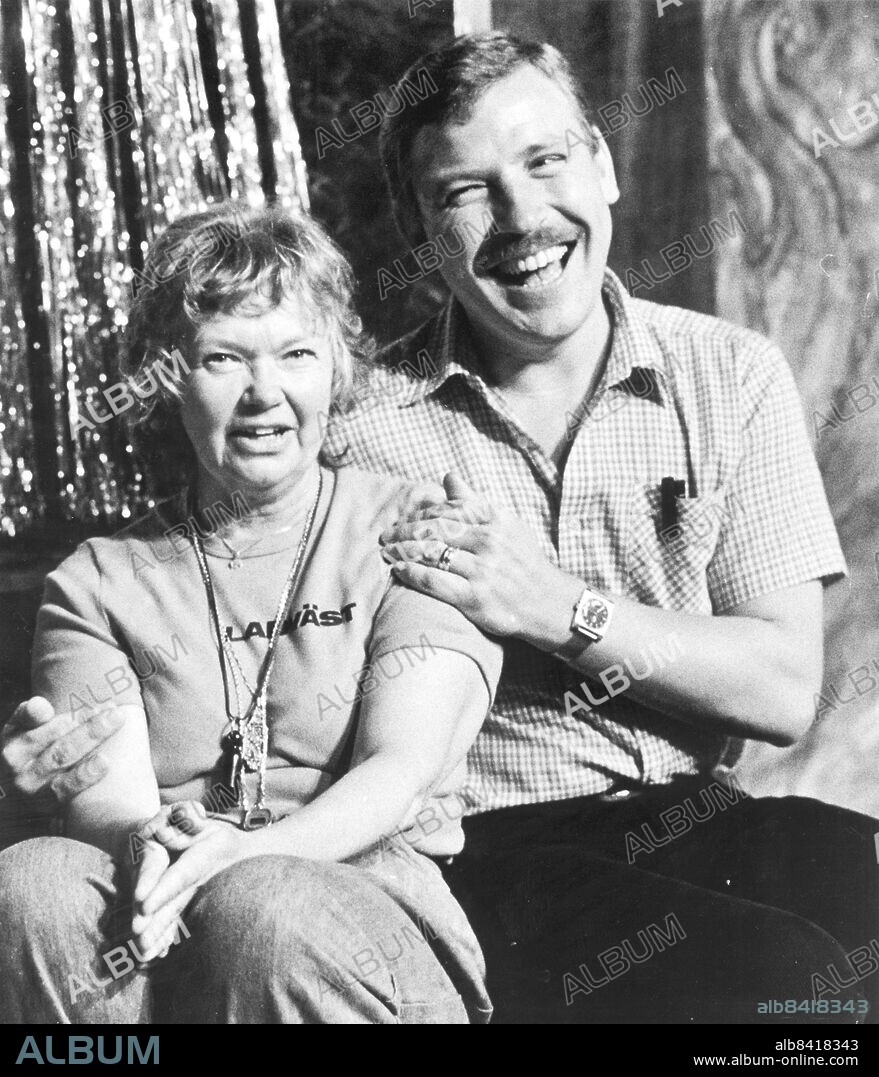 Göteborg 1982-08-30 - Berit Frodi och Åke Pettersson - *** Local Caption *** GP - Foto: Bengt Magnuzon. Kamerareportage.