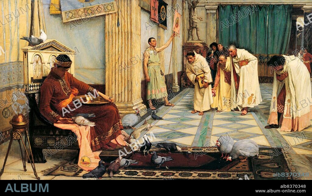 Honorius (384-423) was the second son of Emperor Theodosius I and younger brother to Eastern Emperor Arcadius. Honorius was made Augustus and co-ruler in 393 CE, aged 9. When his father died two years laters, Honorius was given the Western half of the Roman Empire, while Arcadius ruled the East. Young as he was, Honorius was mainly a figurehead for General Stilicho, who had been appointed his guardian and advisor by Theodosius before his death. Stilicho made Honorius marry his daughter Maria to strengthen their bonds.<br/><br/>. Honorius' reign, which was weak and chaotic even by the standards of the rapidly declining Western Roman Empire, was marked by constant barbarian invasions and usurper uprisings. Stilicho defeated many of these threats and played an important role in holding the empire together, but the sudden execution of Stilicho on Honorius' orders in 408 CE paved the way for the empire's collapse, with many of Stilicho's troops defecting en masse to the banner of King Alaric I of the Visigoths.<br/><br/>. Chaos and terror gripped the Western Roman Empire without Stilicho's guiding hand, entire swathes of the empire rising up in protest or lost. Rome itself had been sacked by Alaric in 410 CE, the first time in 800 years. Honorius died of edema in 423 CE without an heir, widely considered as one of the worst emperors in Roman history.