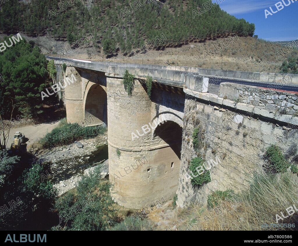 HERNÁN RUIZ EL JOVEN. PUENTE DE BENAMEJI SOBRE EL RIO GENIL - SIGLO XVI - RENACIMIENTO ESPAÑOL.