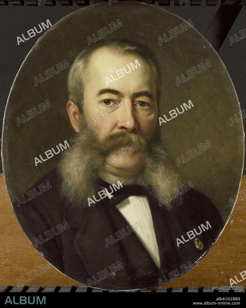 JOHAN HEINRICH NEUMAN. Herman Frederik ten Kate. Painter (1822-91). Dating: 1850 - 1890. Measurements: h 56.1 cm × w 46.5 cm; w 6.0 cm.