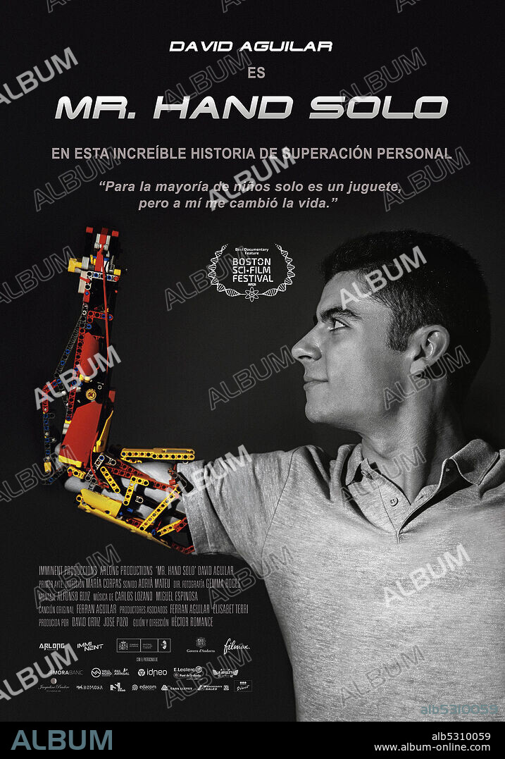 DAVID AGUILAR en MR. HAND SOLO, 2020, dirigida por HECTOR ROMANCE. Copyright Imminent Produccions.