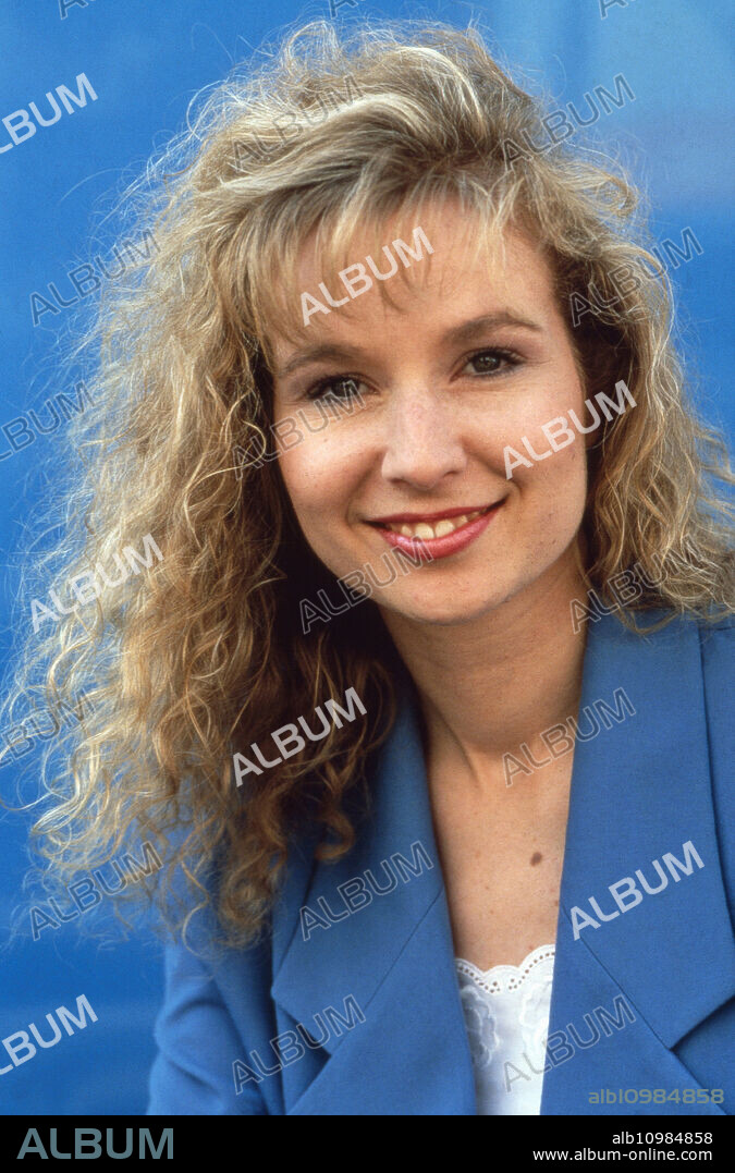 German British TV presenter Babette Einstmann, circa 1992.