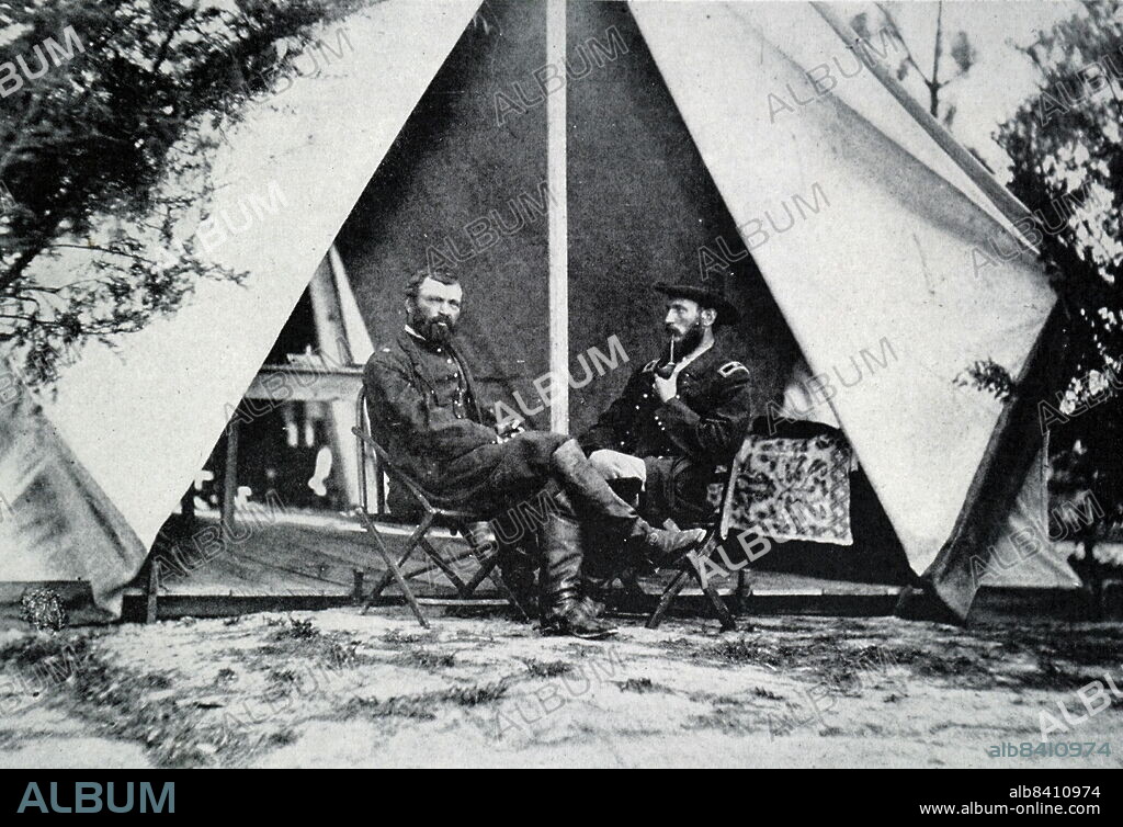 General Godfrey Weizel and General August Kautz during the American Civil War. Godfrey (Gottfried) Weitzel (November 1, 1835 - March 19, 1884) was a German-American major general in the Union army during the American Civil War. He was the acting Mayor of New Orleans during the Union occupation of the city and also captured and occupied the Confederate capitol, Richmond, Virginia. August Valentine Kautz (January 5, 1828 - September 4, 1895) was a German-American officer. He served as a general in the Union cavalry during the American Civil War. He was the author of several army manuals on duties and customs eventually adopted by the U.S. military.