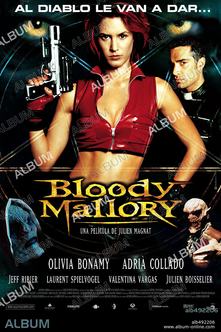 Poster de BLOODY MALLORY, 2002. Copyright FIDELITE PRODUCTIONS/ALQUIMIA CINEMA.