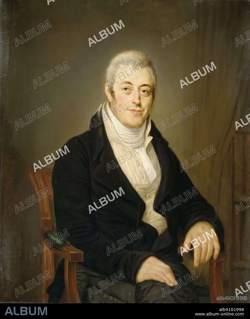 LOUIS MORITZ. Portrait of Jonas Daniel Meijer (1780-1834). Dating: 1810 - 1830. Measurements: h 98 cm × w 81 cm.