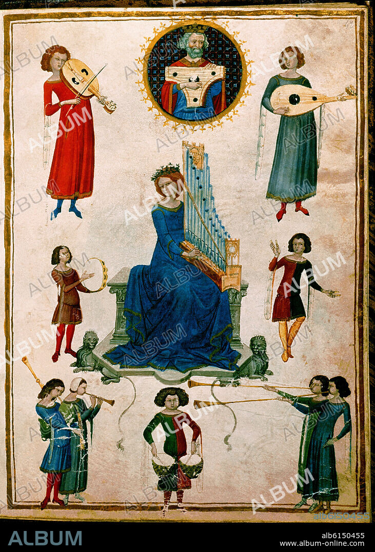 ANICIO MANLIO TORCUATO SEVERINO BOECIO (480-525). ARITHMETICA DE MUSICA ó CANCIONERO DE BENEDIKTBEUERN Ó CARMINA BURANA-MS.VA14.F47.