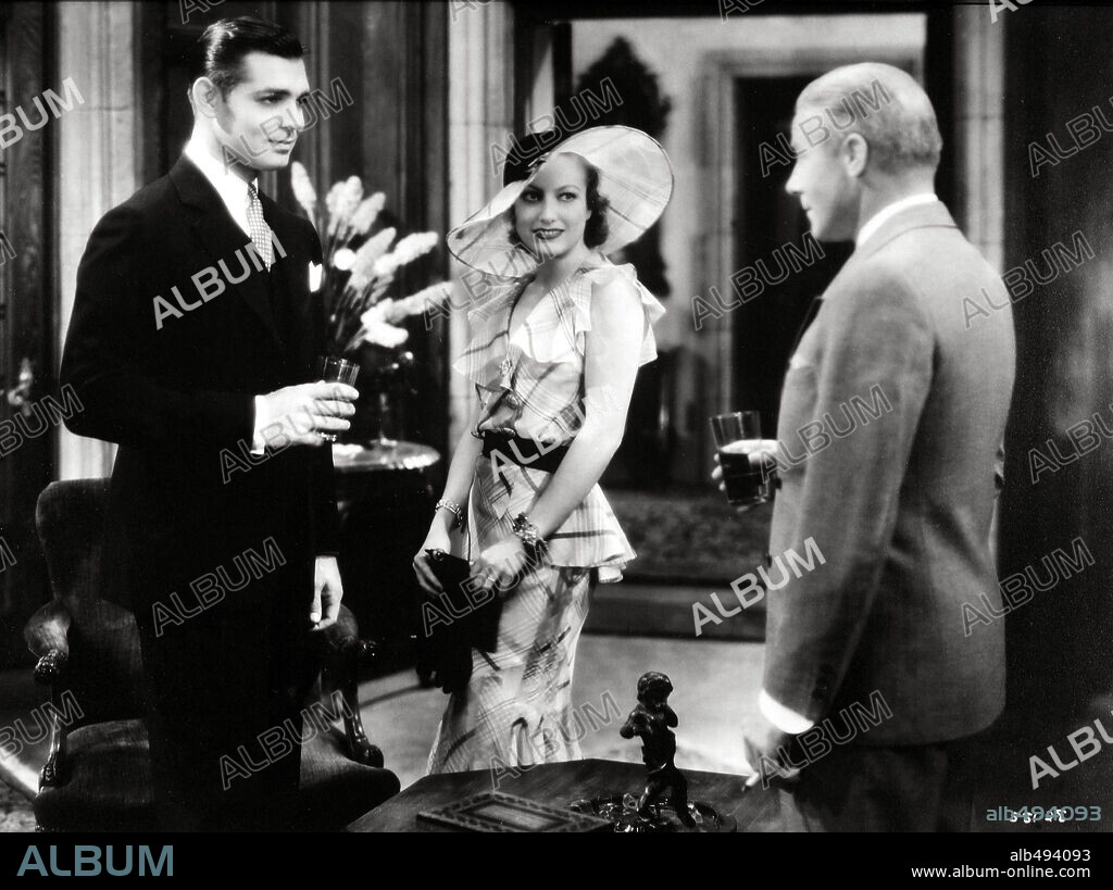 CLARK GABLE and JOAN CRAWFORD in POSSESSED, 1931, directed by CLARENCE BROWN. Copyright M.G.M.