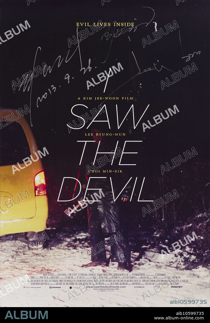 ANÓNIMO. Movie poster "I Saw the Devil".