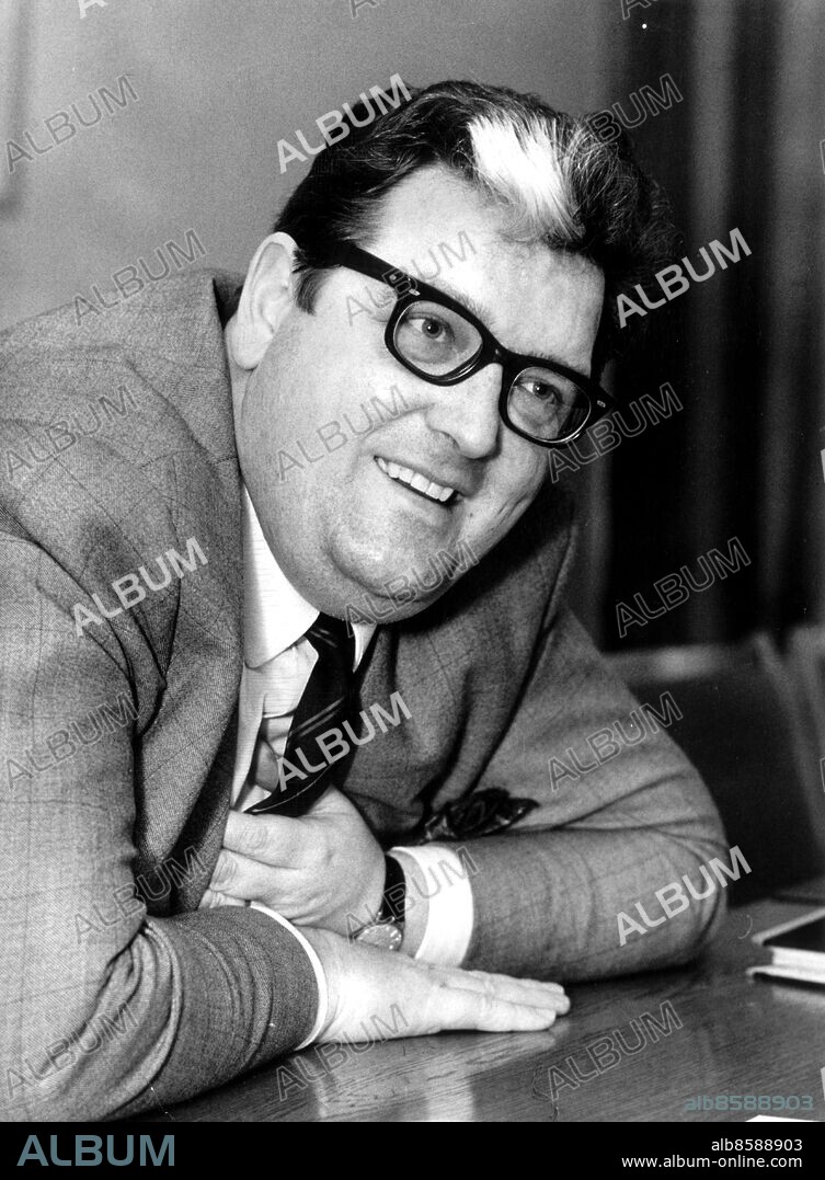 Lars Lasse Holmqvist. Holmqvist Lars Lasse redaktör TV Porträtt 1969. Foto: Sydsvenskan / IBL Bildbyrå.