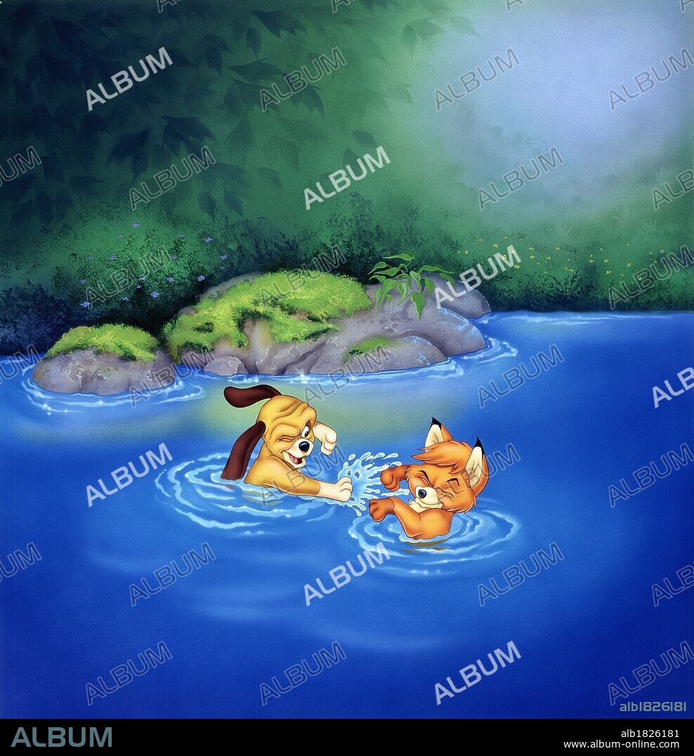 THE FOX AND THE HOUND, 1981, directed by ART STEVENS and BARRY BERMAN. Copyright WALT DISNEY PRODUCTIONS.