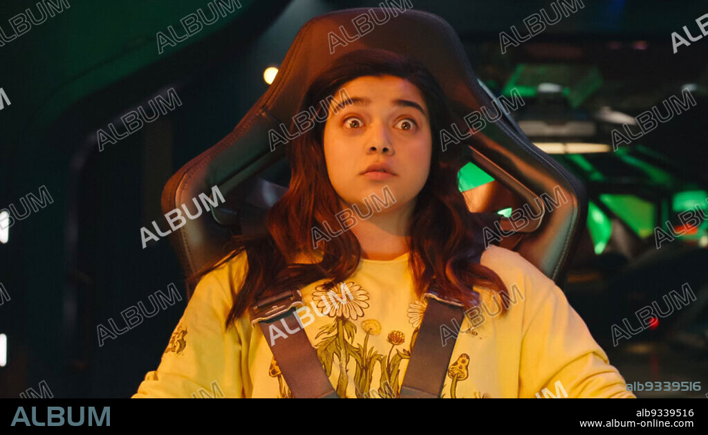 IMAN VELLANI en THE MARVELS, 2023, dirigida por NIA DACOSTA. Copyright MARVEL STUDIOS.