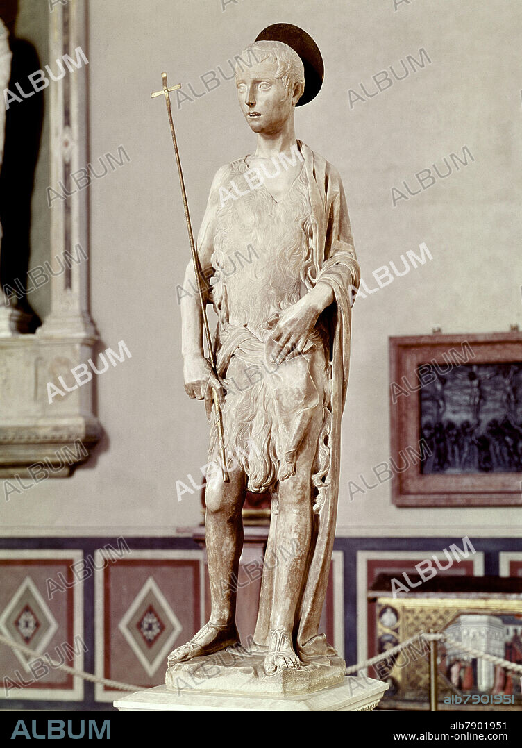 DONATO DI BETTO BARDI (1386-1466) DONATELLO. SAN JUAN BAUTISTA NIÑO.
