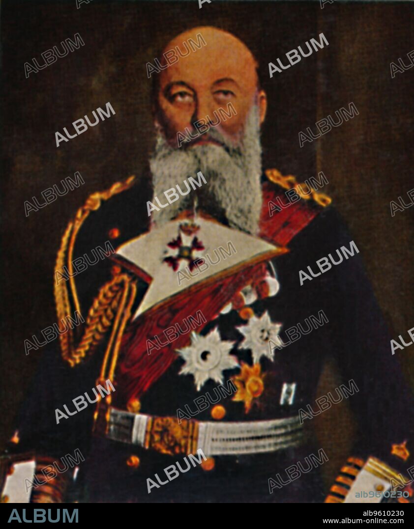 'Großadmiral von Tirpitz 1849-1930', 1934. Alfred Peter Friedrich von Tirpitz (1849-1930), German grand admiral, Secretary of State of the German Imperial Naval Office. From "Die Großen der Weltgeschichte". [Eckstein-Halpaus, Dresden, 1934].