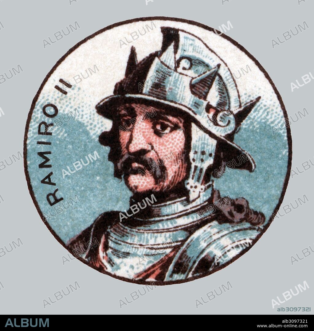 España. Edad media. Ramiro II (898-951), rey de León del 931 al 951.