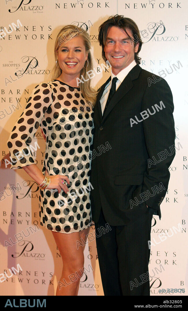 JERRY O'CONNELL and REBECCA ROMIJN. Jan 17, 2008 - Las Vegas, Nevada, USA - REBECCA ROMJIN and JERRY O'CONNELL on the Red Carpet at the Grand Opening Celebration of the Palazzo Resort and Casino on the Las Vegas Strip Thursday. 17/01/2008