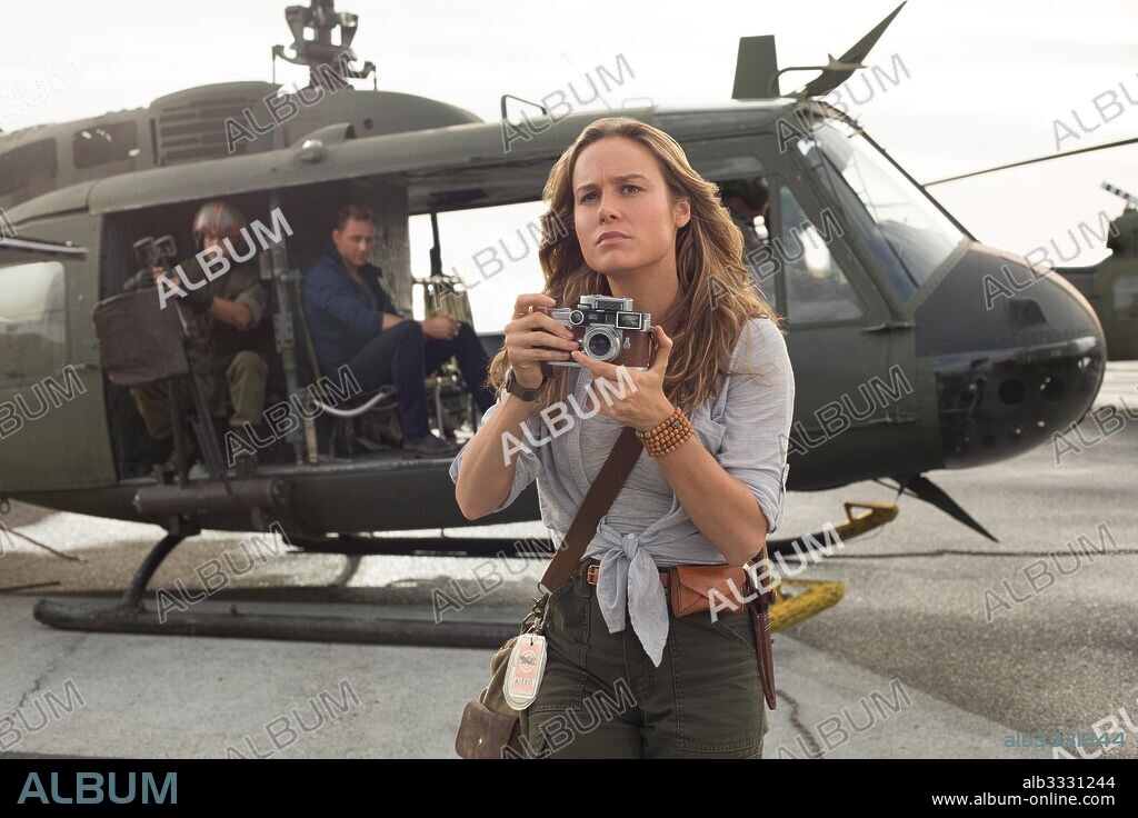 BRIE LARSON in KONG: SKULL ISLAND, 2017, unter der Regie von JORDAN VOGT-ROBERTS. Copyright Village Roadshow Pictures/Legendary Pictures/Warner Bros. / ZLOTNICK, CHUCK.