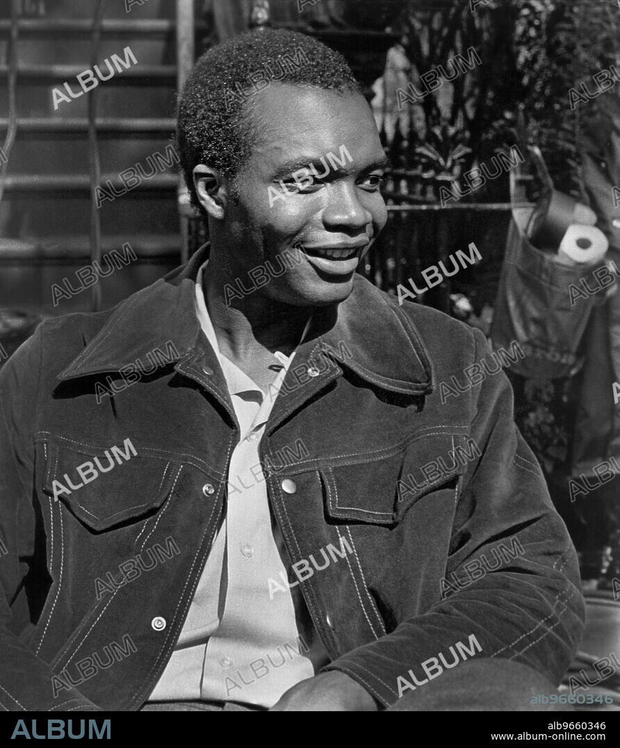 Rony Clanton, Publicity Portrait for the Film, "The Education of Sonny Carson", Paramount Pictures, 1974.