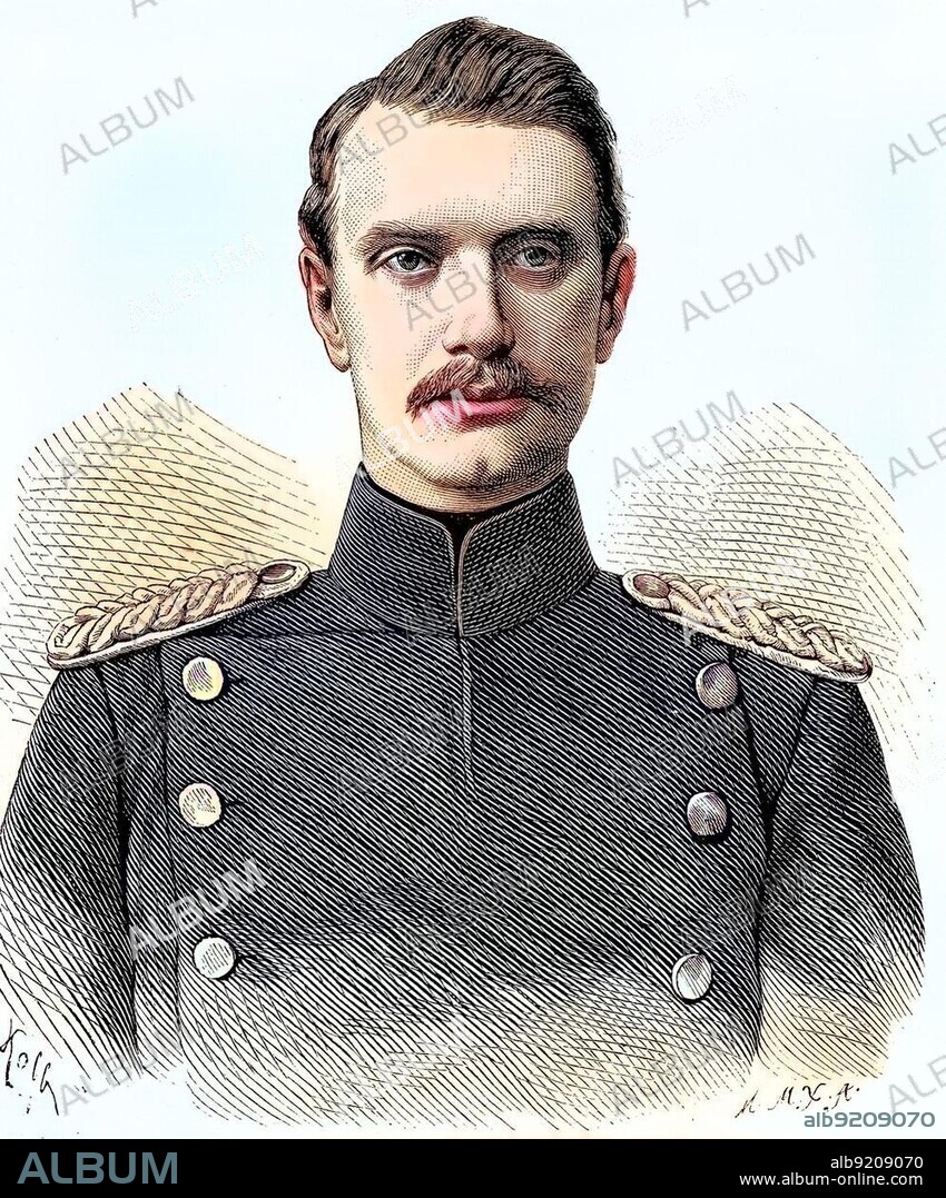 Maximilian Alexander Friedrich Wilhelm Margrave of Baden, 1867, 1929, also known as Max von Baden, was a German prince and politician, Historical, digitally restored reproduction from a 19th century original.