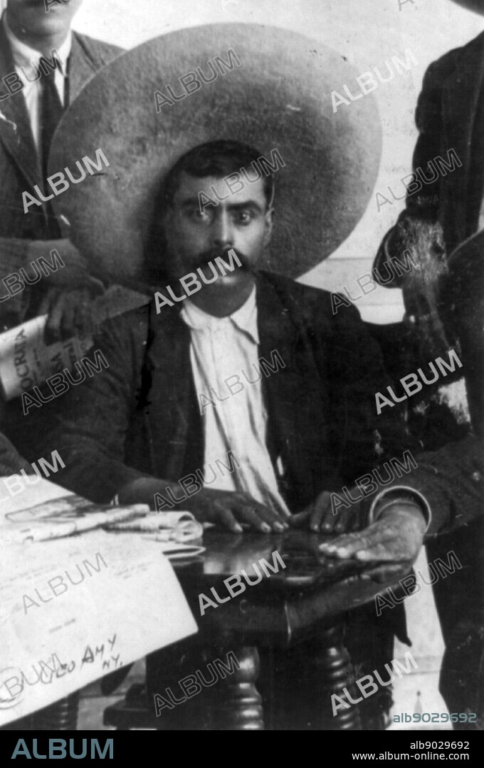 Francisco 'Pancho' Villa (1878 - 1923) Mexican revolutionary general and one of the most prominent figures of the Mexican Revolution.