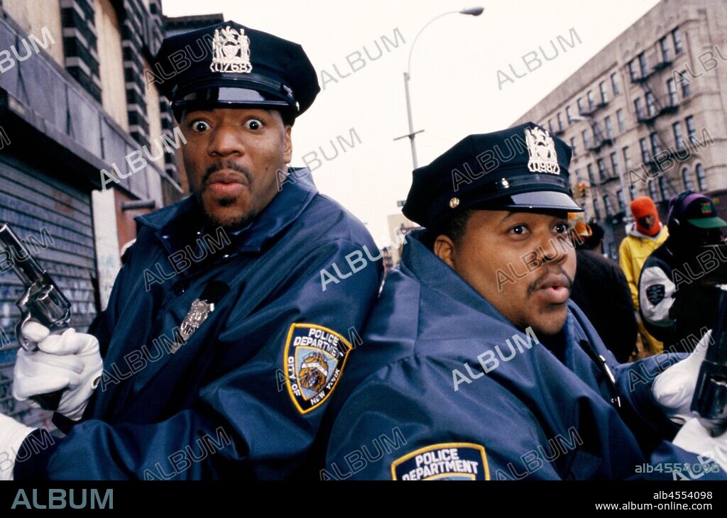 DOCTOR DRE and ED LOVER in WHO'S THE MAN?, 1993, directed by TED DEMME. Copyright NEW LINE CINEMA.