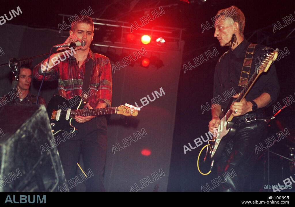 Integrantes del grupo de música rock, Radio Futura. (RadioFutura1©DJC).