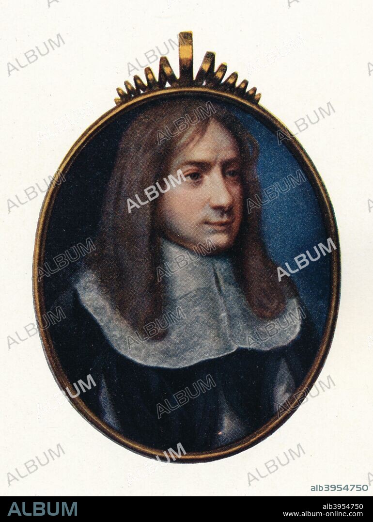 'Ludowich Muggleton, Founder of the Sect of Muggletonians', c1652. The Muggletonians, named after Lodowicke Muggleton (1609-1698), were a small Protestant Christian movement which began in 1651 when two London tailors announced they were the last prophets foretold in the biblical Book of Revelation. From The Studio Volume 66. [London Offices of the Studio, London, 1915-16].
