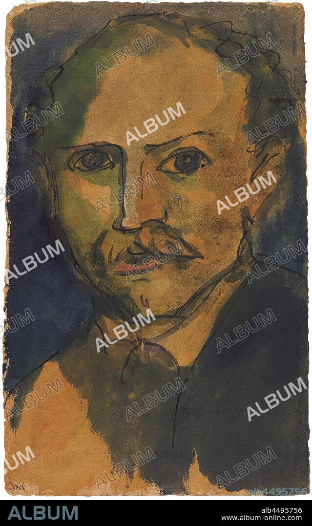 EMIL NOLDE. Self-Portrait.