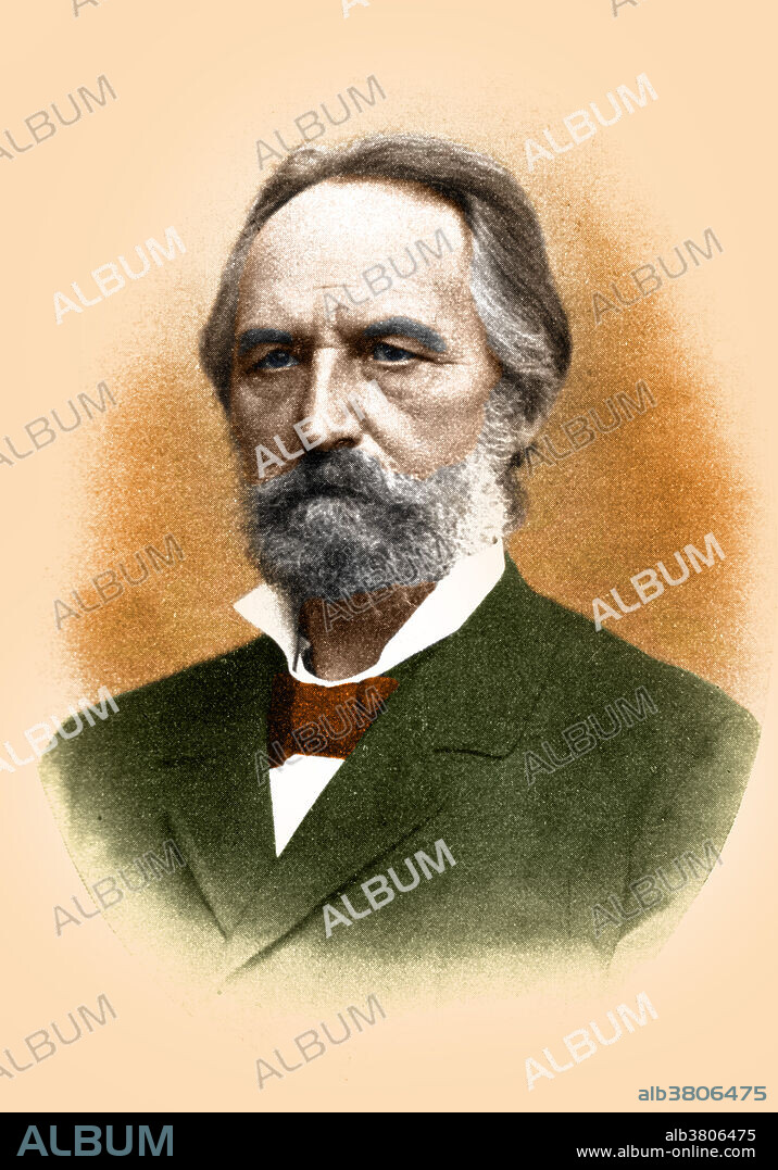Adolf Eugen Fick (1829-1901) was a German physician and physiologist. He is known for Fick's law of diffusion (introduced in 1855), which governs the diffusion of a gas across a fluid membrane. Adolf E. Fick was also the first to measure measure cardiac output with the Fick principle (1870). .