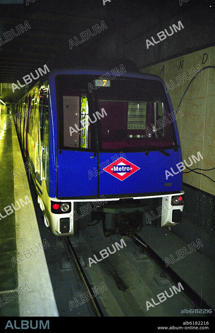 N-AMPLIACION DEL METRO DE MADRID - METRO DE ARGANDA DEL REY - INAUGURADO EN 1999.