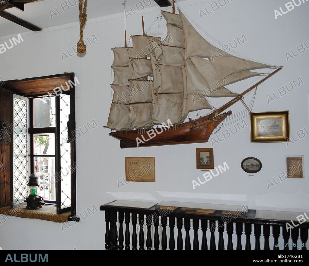 Ukraine. Autonomous Republic of Crimea. Feodosiya. Alexander Grin (1880-1932). Russian writer. House-Museum. Interior.