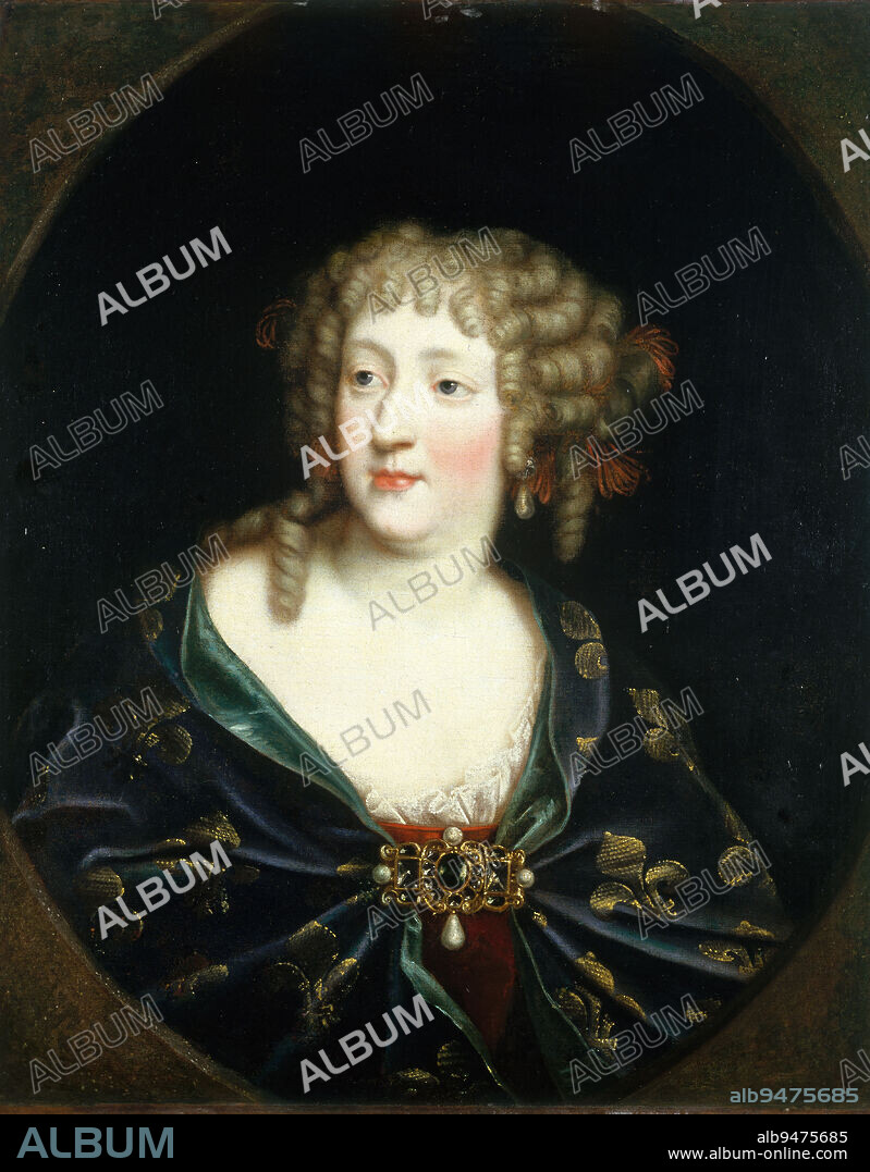 Portrait of Marie-Thérèse of Austria (1638-1683), Queen of France., French School, Circa 1670, 17th Century, Painting.