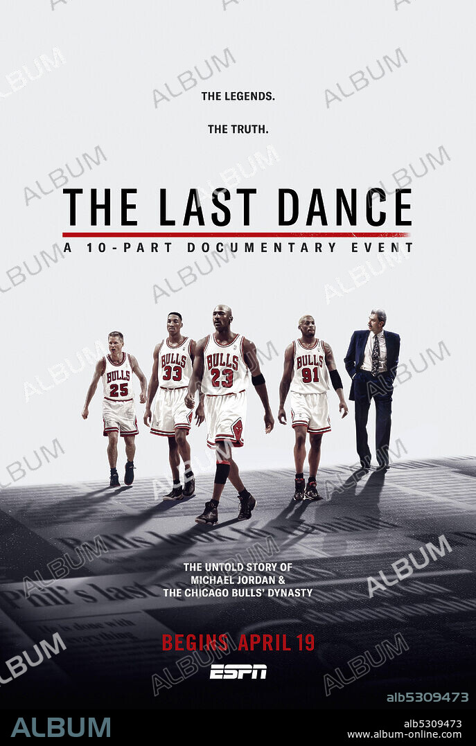 Plakat zu THE LAST DANCE, 2020. Copyright ESPN Films / NBA Entertainment.