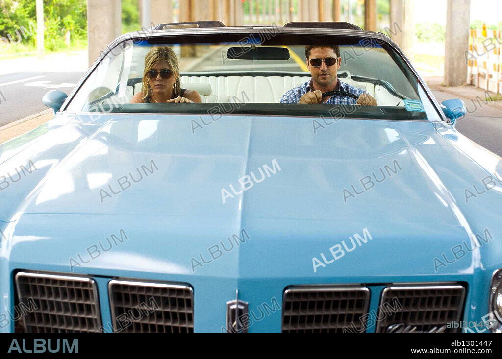 GERARD BUTLER y JENNIFER ANISTON en EXPOSADOS, 2010 (THE BOUNTY HUNTER), dirigida por ANDY TENNANT. Copyright ORIGINAL FILM.