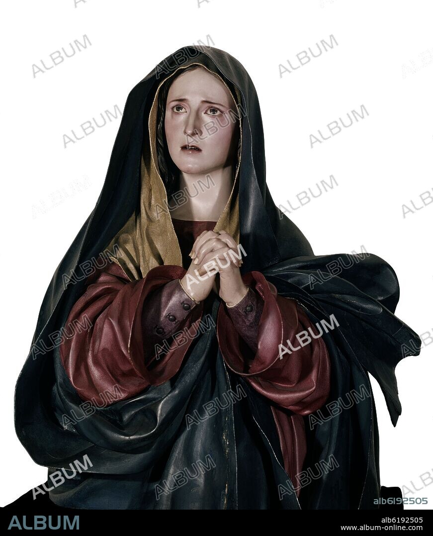 PEDRO DE MENA Y MEDRANO. MATER DOLOROSA - ESCULTURA BARROCA - SIGLO XVII.