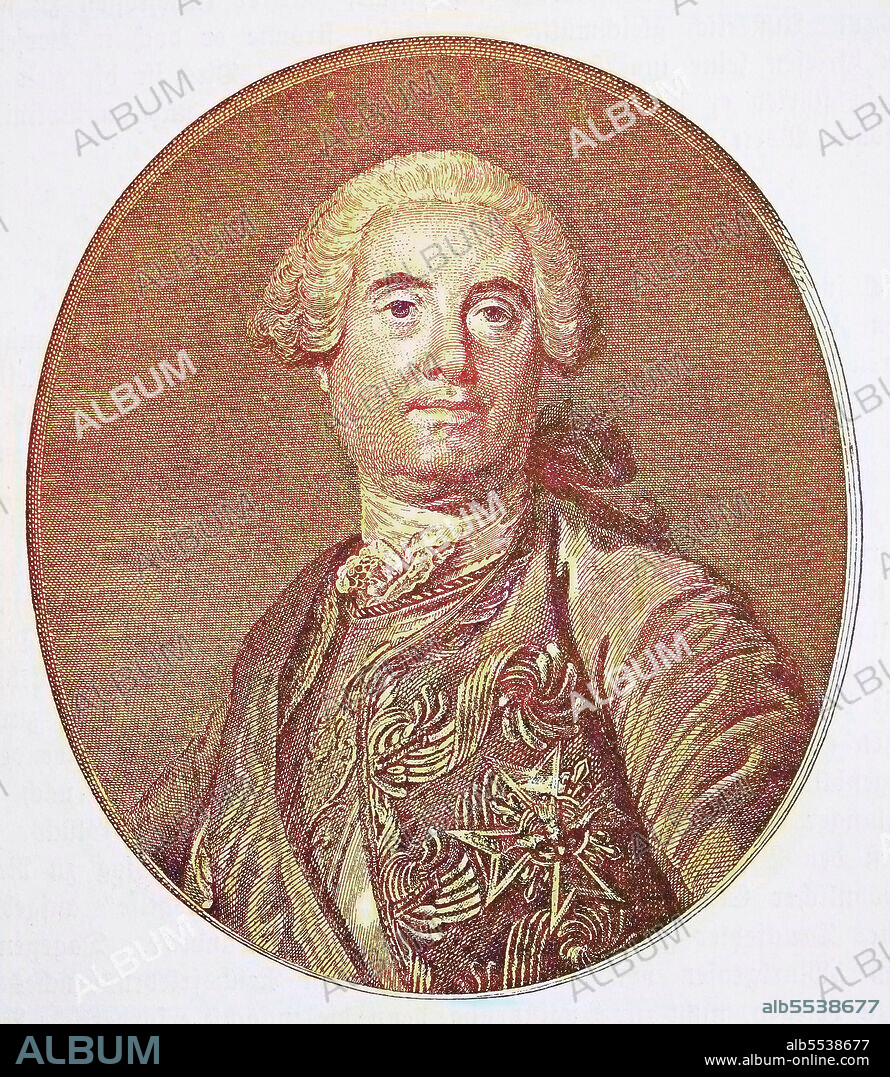 Louis Charles Cesar Le Tellier, chevalier de Louvois, marquis de Courtanvaux, since 1763 duc d'Estrees, July 2, 1695 - January 2, 1771, was a French military leader and Marshal of France.