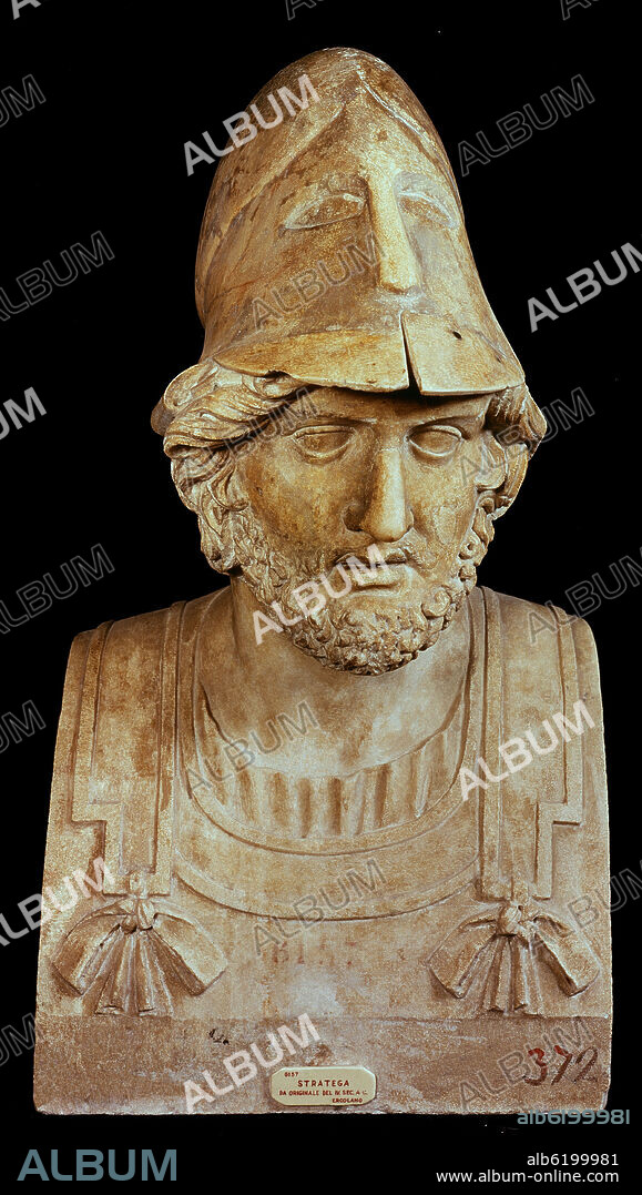 TEMISTOCLES. GENERAL, POLITICO Y ESTRATEGA  ATENIENSE (527/460 AC) - (BATALLA DE SALAMINA).