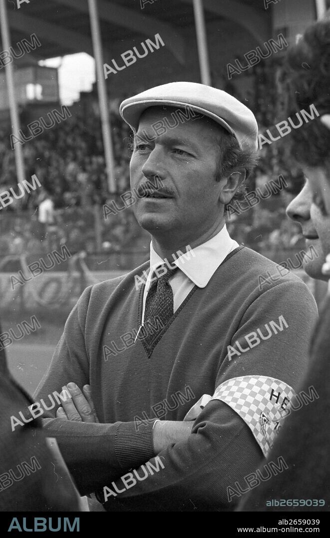 Portrait of Colin Chapman.