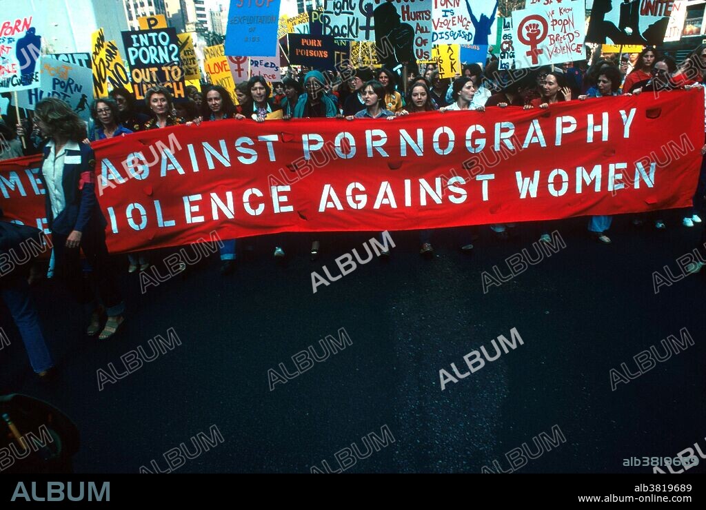 1979 Women Against Pornography (WAP) march in New York City.