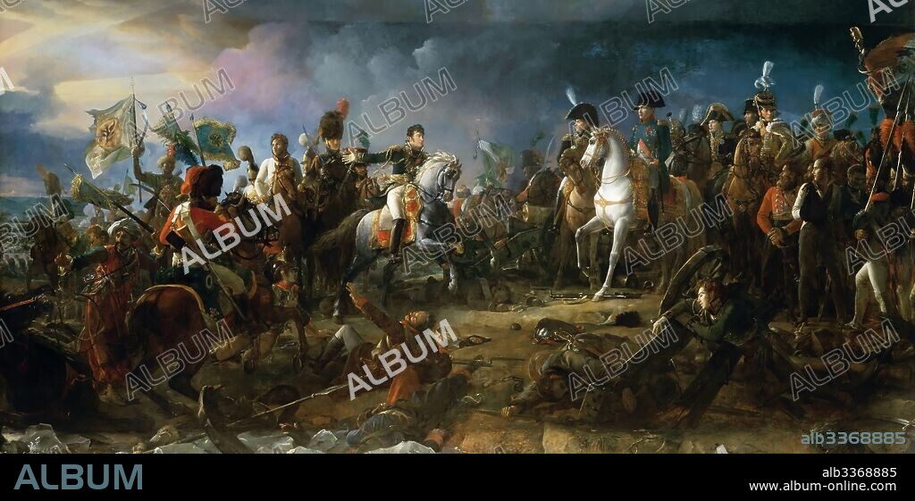 FRANÇOIS GERARD. The Battle of Austerlitz on December 2, 1805.