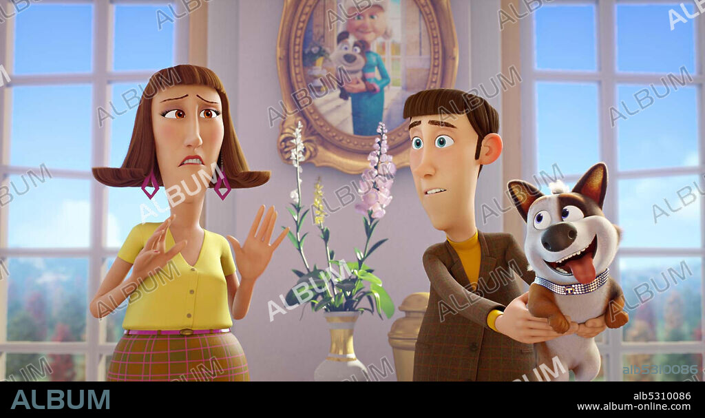 TRASTO. DE LA MANSION A LA CALLE, 2019 (TROUBLE), dirigida por KEVIN JOHNSON. Copyright VANGUARD ANIMATION.